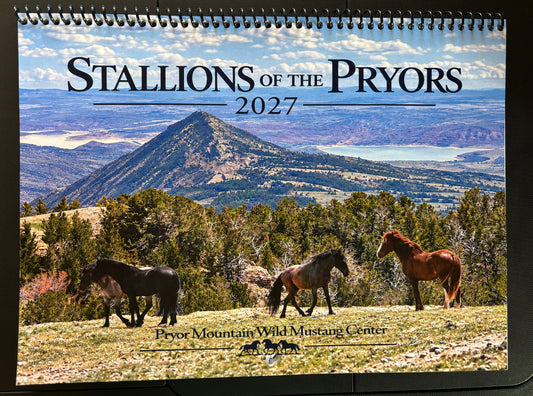 2027 Pryor Mountain Wild Mustang Center Calendar